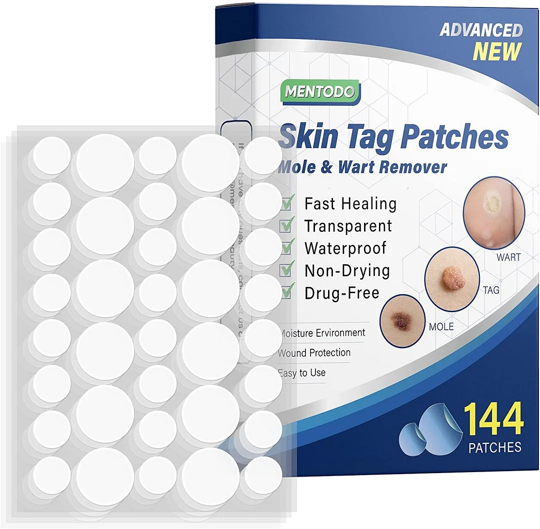 Upgraded Skin Tag Remover Patches (144 Pcs)