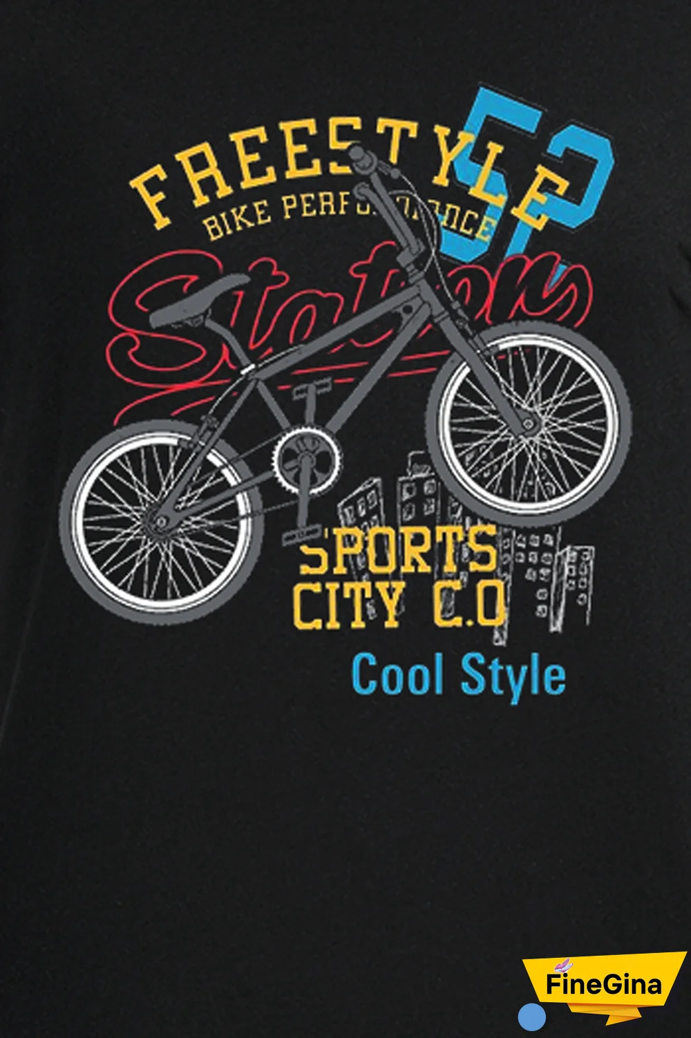 Black Casual Daily Print Patchwork O Neck T-Shirts