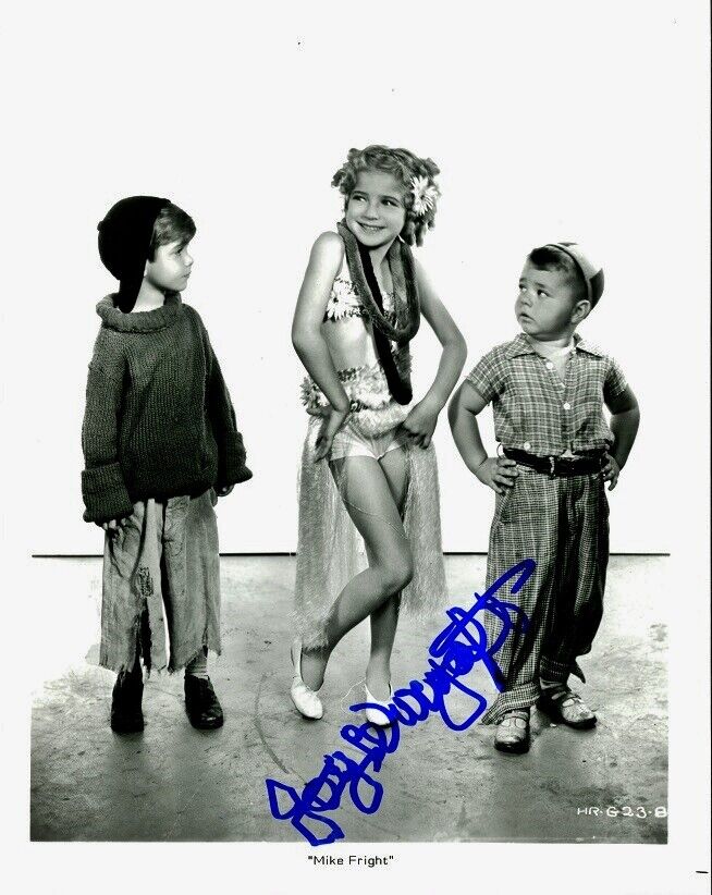 JOY WURGAFT Signed Photo Poster painting - Our Gang Follies