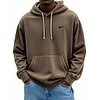 Men's Fashionable Casual Loose Hooded Sweatshirt