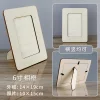 Wooden Handmade Diy Creative Mosaic Patch Dried Photo Frame Base Embryo Material