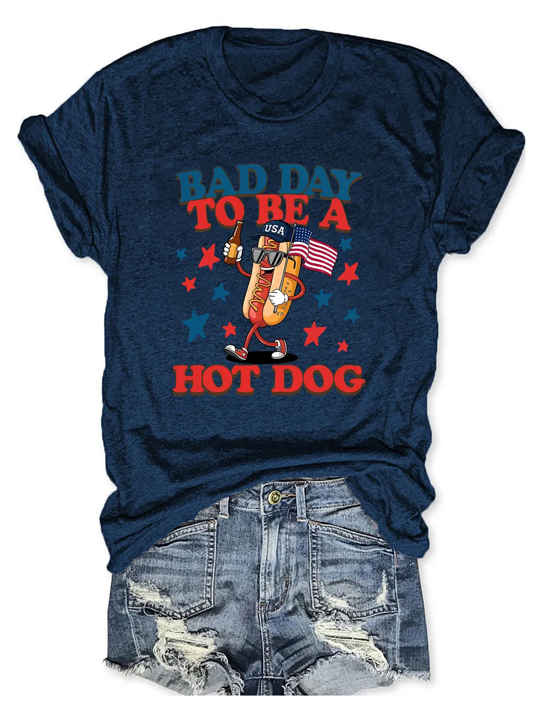 Bad Day to Be a Hot Dog T-shirt