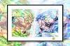 Broly vs Gogeta Decorative Painting - Dragon Ball - H-TWO Studio