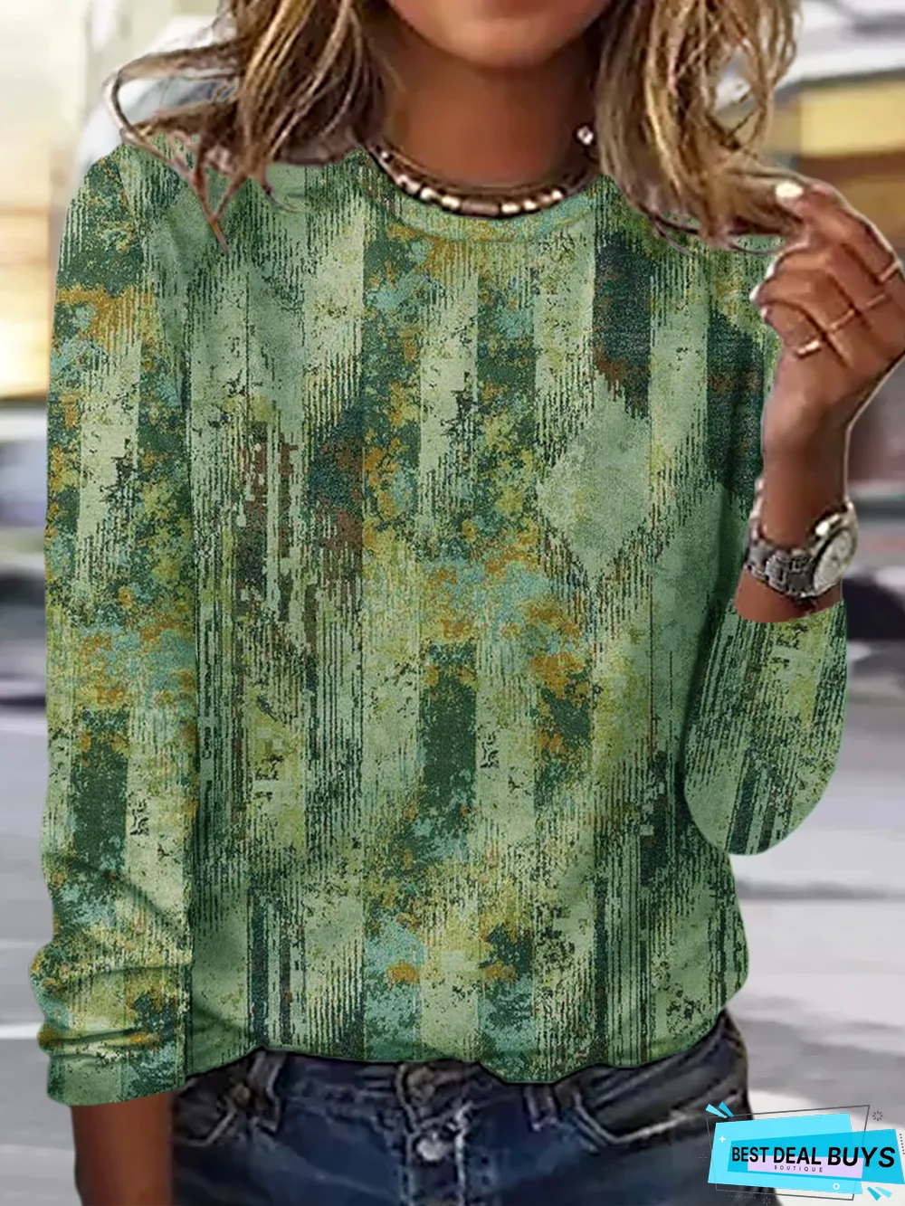 Casual Long Sleeve T-Shirt