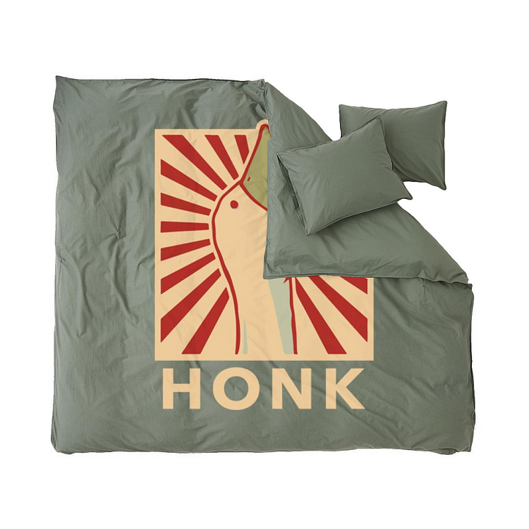 Honk Essential, Goose Duvet Cover Set