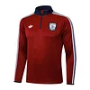 25/26 Arsenal Maroon Half-Zip Training Jacket Set