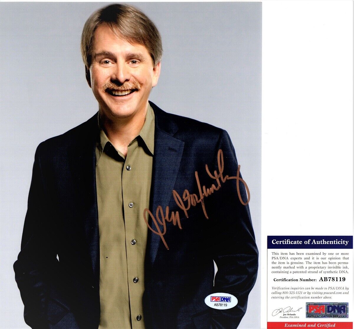 Jeff Foxworthy Signed - Autographed Redneck Comedian 8x10 Photo Poster painting - PSA/DNA COA