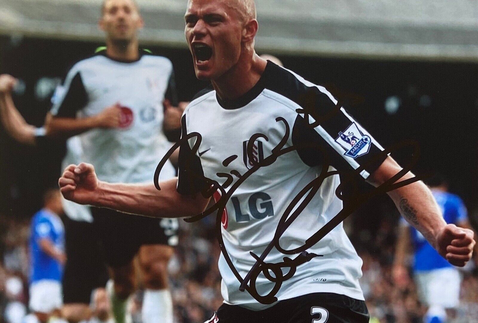 Paul Konchesky Hand Signed 6X4 Photo Poster painting - Fulham 2