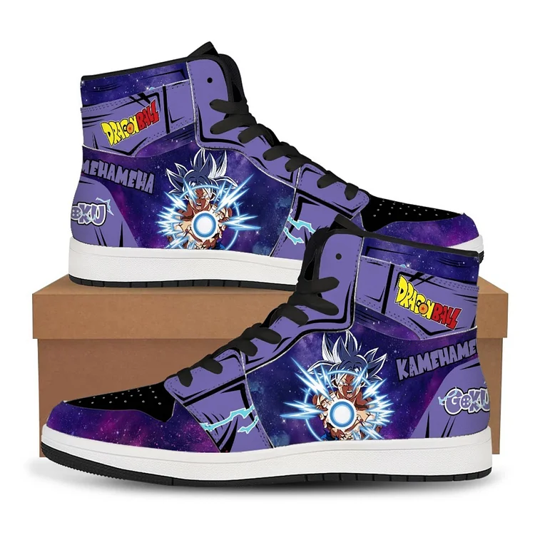 Dragon Ball Goku Purple Sneakers weebmemes