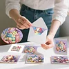 6PCS Diamond Painting Easter Egg Greeting Card Kit for Birthdays Thanksgiving & Special Occasion