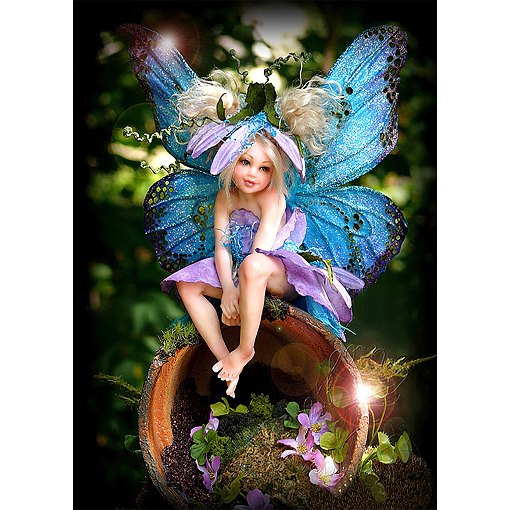 

Fairy - Round Drill Diamond Painting - 30*40CM, 501 Original