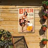 Girl Beer - Vintage Metal Signs - 20*30cm/30*40cm