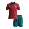 Portugal Home World Cup Kids Soccer Jerseys Kit 2026