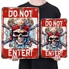 Do Not Enter Pirate - Metal Tin Signs(8*12Inch/12*16Inch)