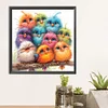 Diamond Painting-5D Full Round Drill Birds