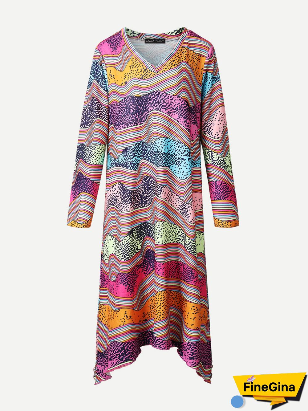 Loosen Vintage Knitting Dress