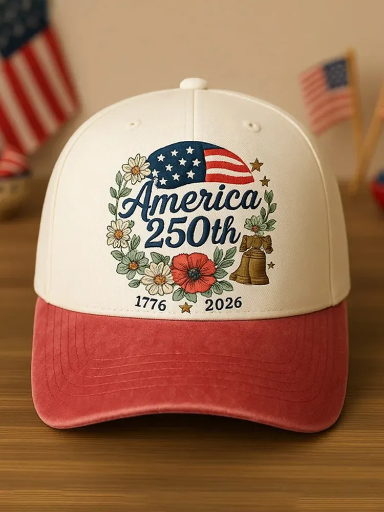 Men's Us 250th Anniversary Printed Hat
