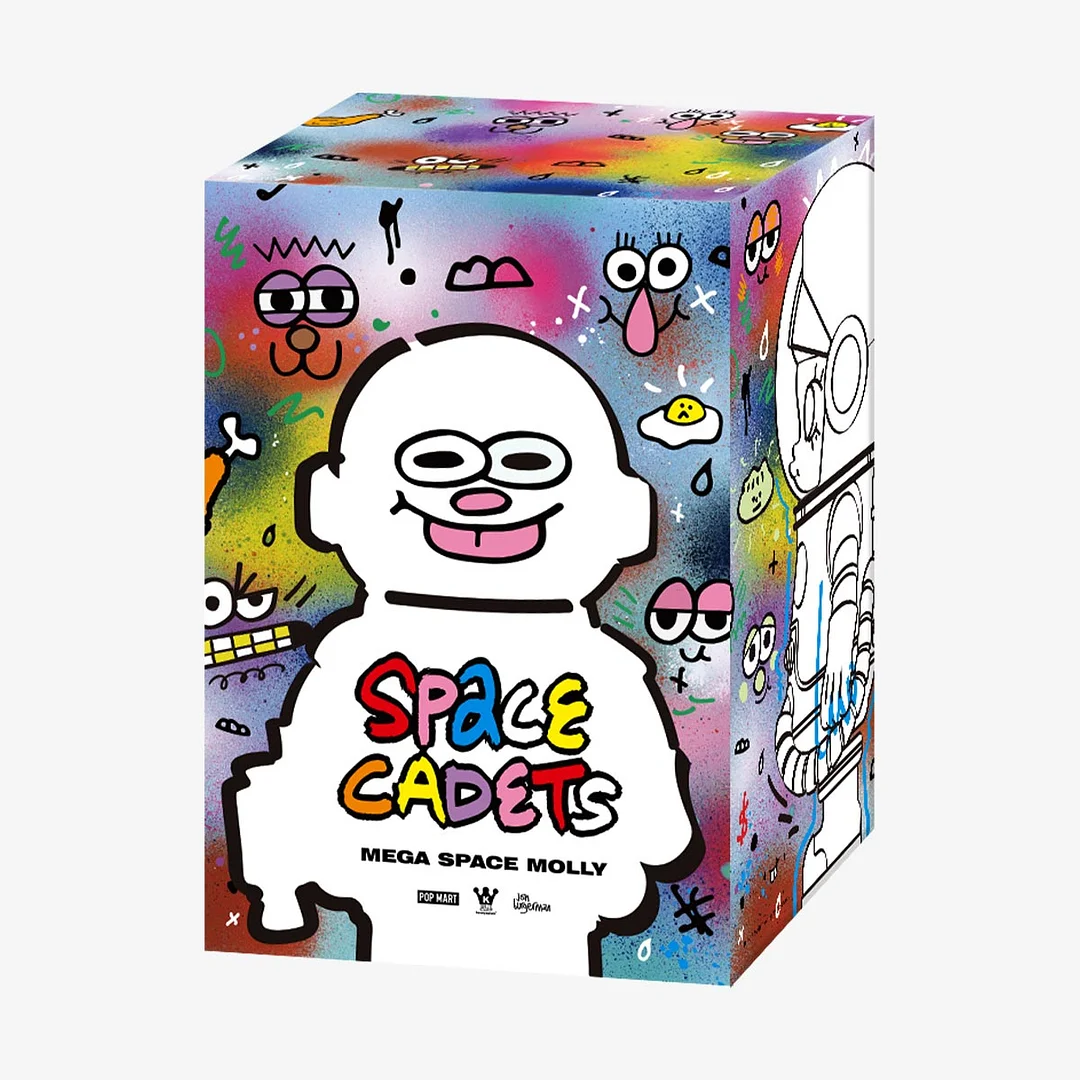 MEGA SPACE MOLLY 400% JON BURGERMAN SPACE CADETS Series Blind Box