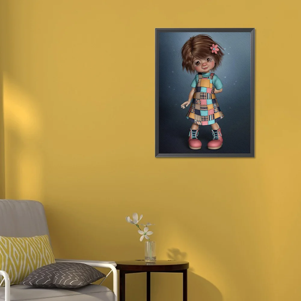 Diamond Painting - Full Round Drill - Elf Doll(Canvas|30*40cm)