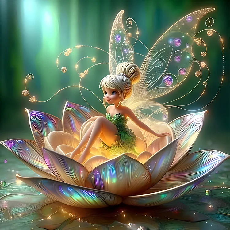 Fairy - Full Round - Diamond Painting(30*30cm)