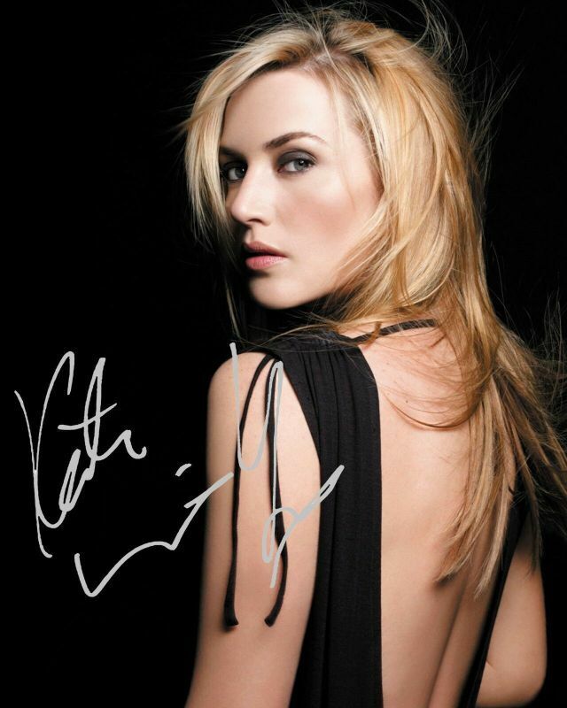 Kate Winslet Autograph Signed Photo Poster painting Print