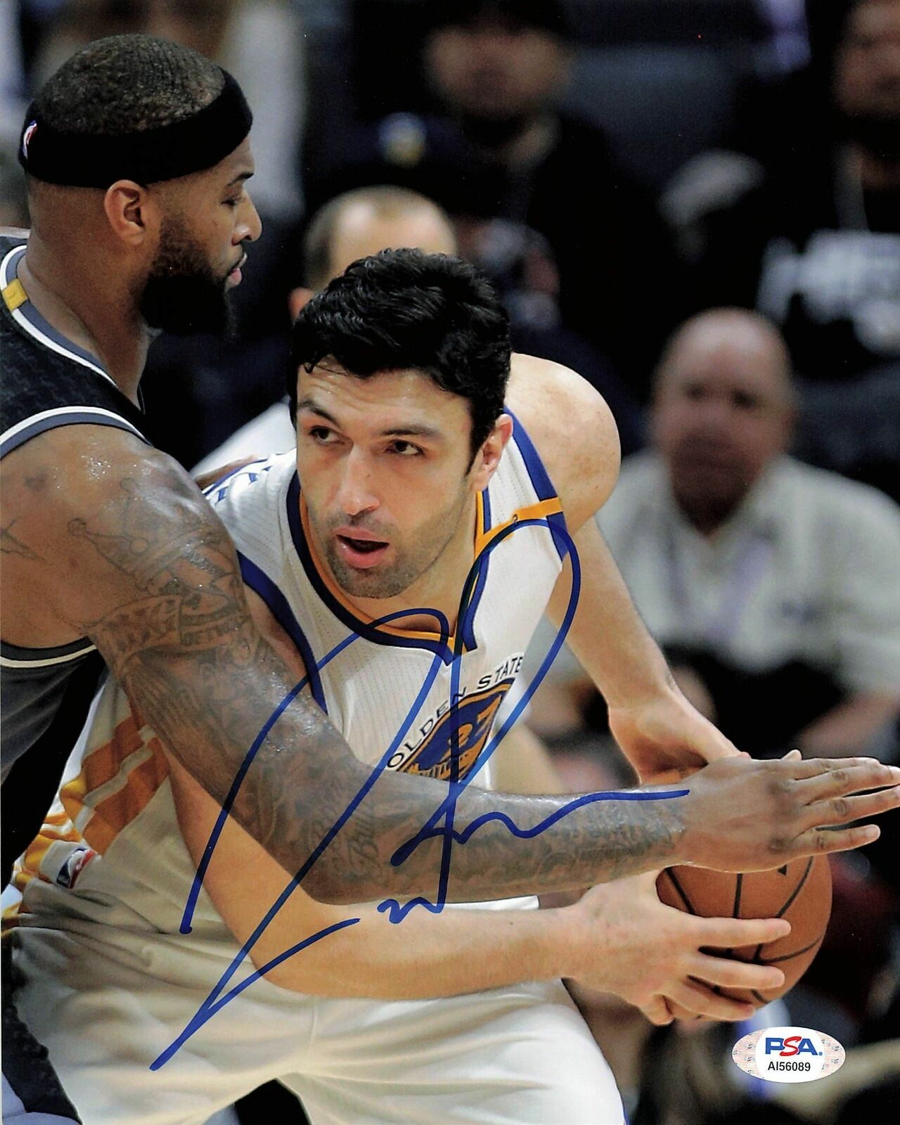 Zaza Pachulia signed 8x10 Photo Poster painting PSA/DNA Golden State Warriors Autographed