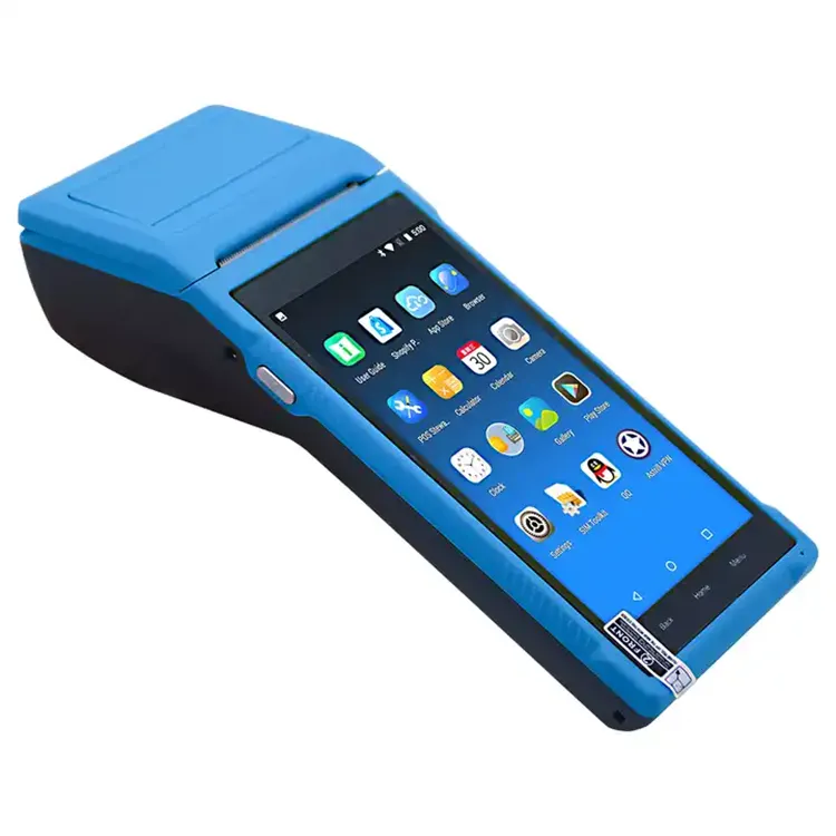 Handheld Android Pos Printer Device All SDK Pos Machine Bluetooth 2GB ...