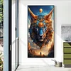 Diamond Painting-DIY Full Round Drill Lion(40*70CM)