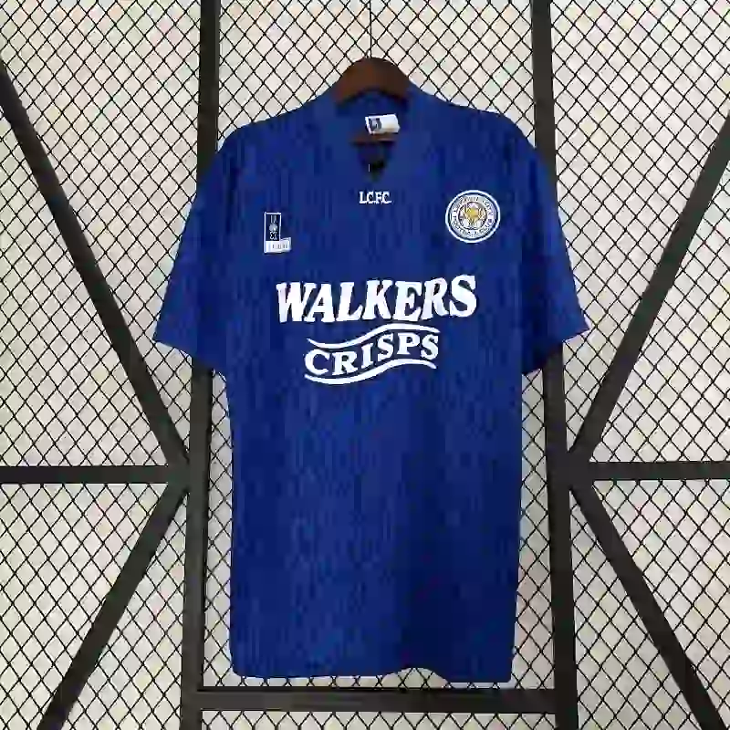 Retro 1992-94 Leicester City Soccer Jersey Home