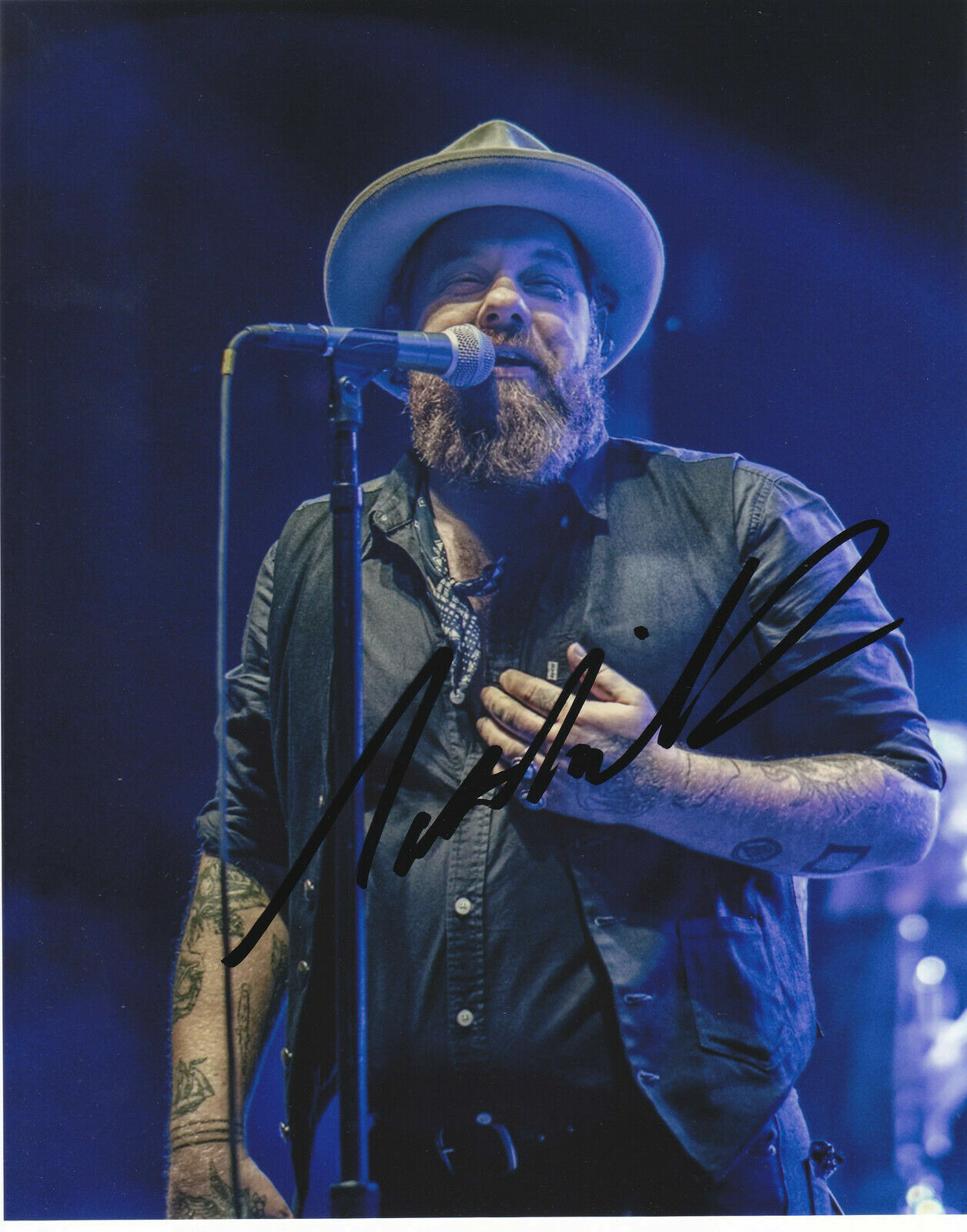 Nathaniel Rateliff Autographed Signed 8x10 Photo Poster painting REPRINT