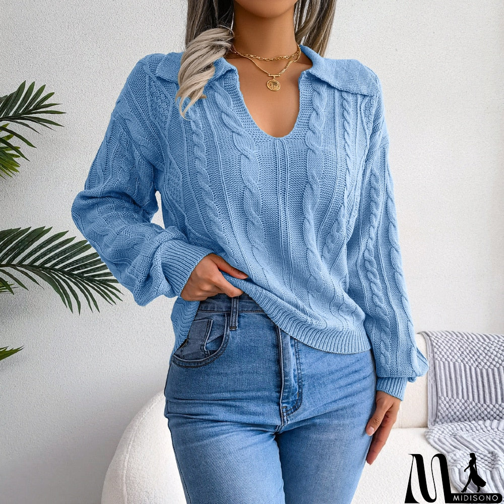 MidiSono - Timeless and Elegant winter Pullover