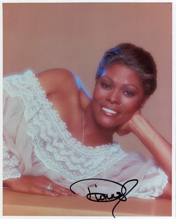 Dionne Warwick vintage in-person signed 8x10 Photo Poster painting