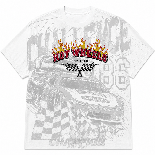 Motorsport Hot Wheels Cotton T-Shirt