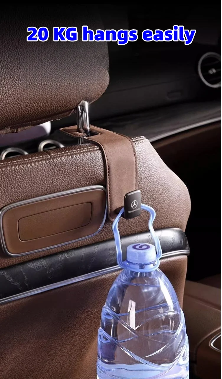 Vehicle Suede Seat Back Storage Hook