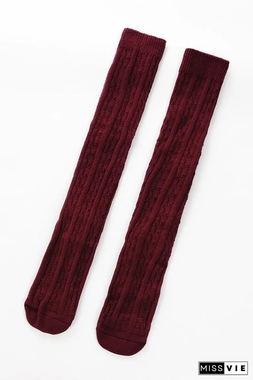 Wool Over The Knee Socks