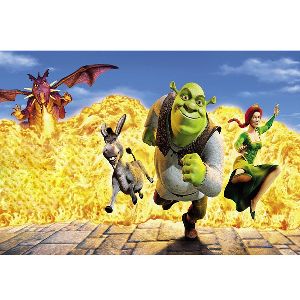 

Cartoon Monster - Round Drill Diamond Painting - 40*30CM, 501 Original