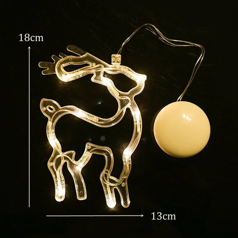 Christmas Sucker Lamp LED Lights Bell