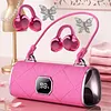 BT Clip-On Wireless Headphones Handbag Style Open-Ear Headphones with LED Digital Display for Women Girl Work Fitness Sport Gift