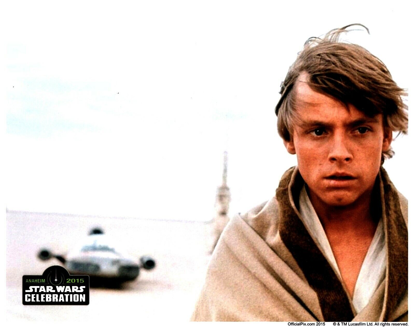 MARK HAMILL Unsigned 8x10 Photo Poster painting Star Wars Official Pix Luke Skywalker OPX 2015