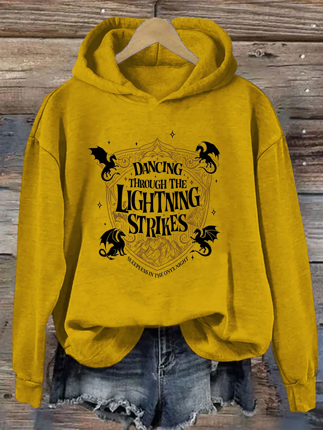 Dancing Through Lightning Strikes Hoodie