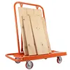 [US Local Warehouse] Heavy Duty Drywall Sheet Cart Panel Dolly Wooden Board Trolley Flatbed Handcart