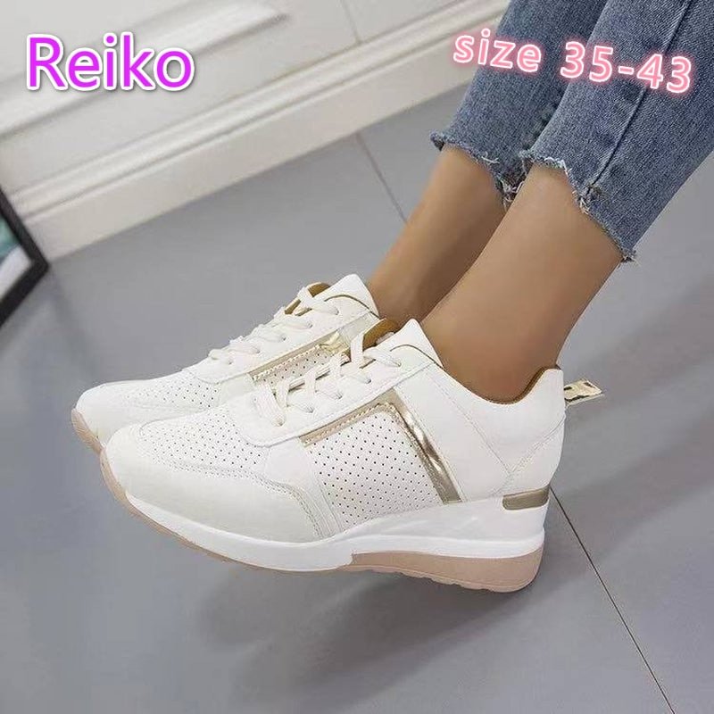 Basketball shoes women's 2021 spring and autumn thick-soled comfortable and breathable sports women's shoes vulcanized shoes
