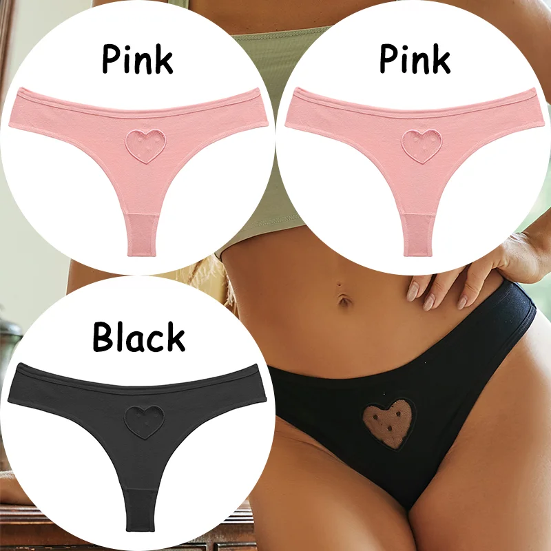 Billionm Lace Panties Cotton Women's Underwear Thong G-String Sexy Lingerie Soft Female Underpants Solid Color Pantys S-XL