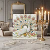 (Pre-Framed)Peacock-Special Shape Diamond Painting Kit(25x25cm)