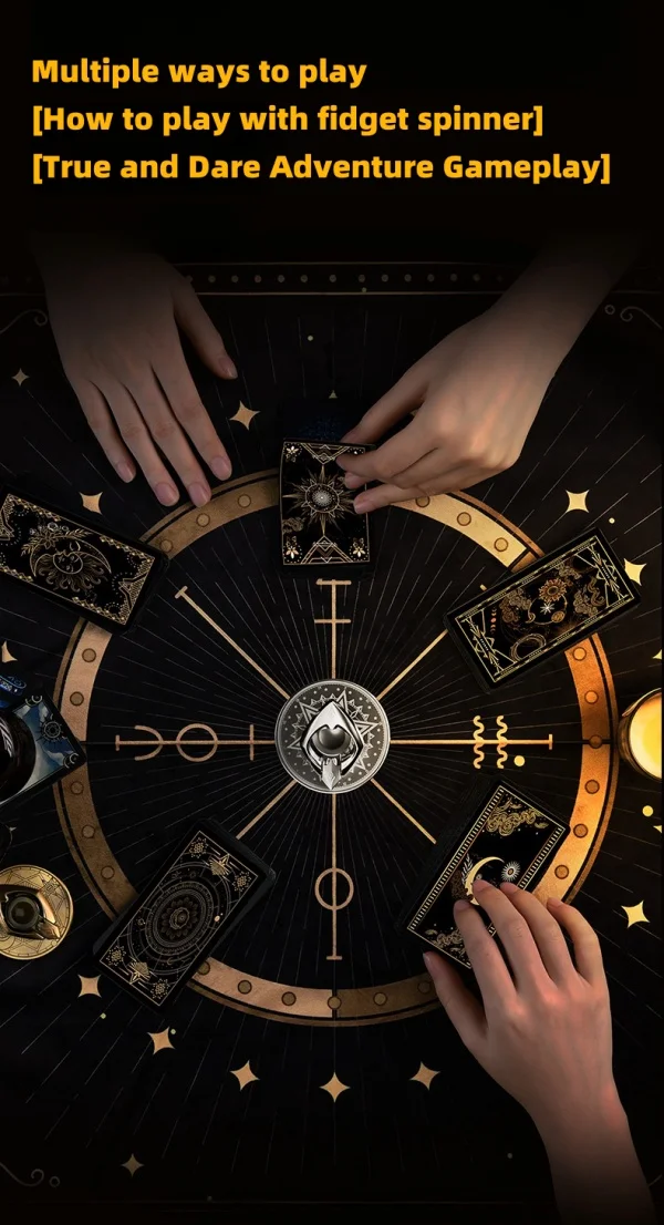 360&deg; Rotating Ring Buckle Cool Fidget Gyroscope Magnetic Bracket