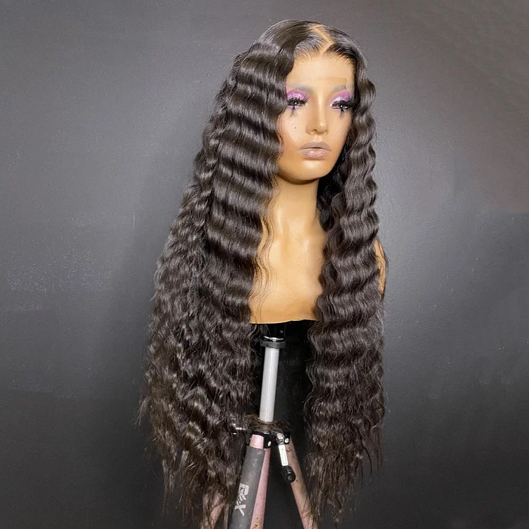 Silky Sleek Deep Wave 5X5 Lace Closure Wig [LFW3005]