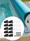 Swimming Blanket Strap Solar Cover Attachment Kit Reel Strap for Swimming Pool