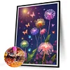 Diamond Painting-DIY Full Round Drill Colorful Dandelion