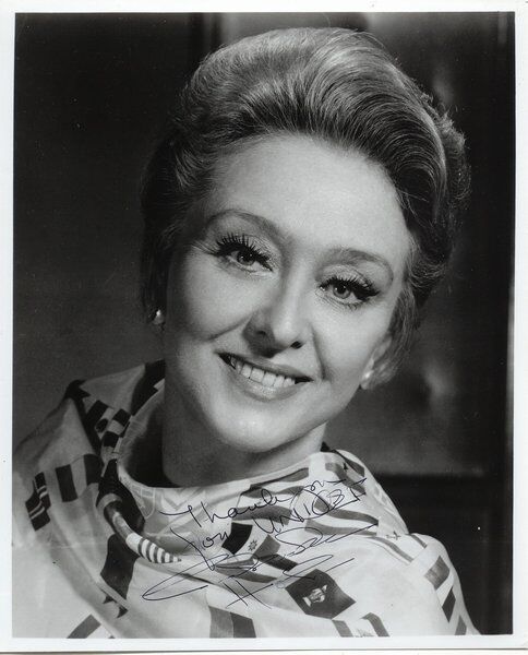 Celeste Holm 1917-2012 genuine autograph Photo Poster painting 8x10