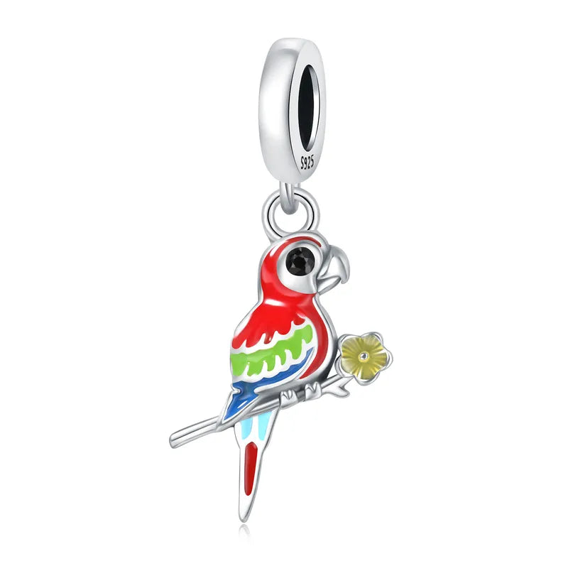 1 Piece 0.93*2.3cm 1*2.1cm 925 Sterling Silver Animal Pendant Jewelry Accessories